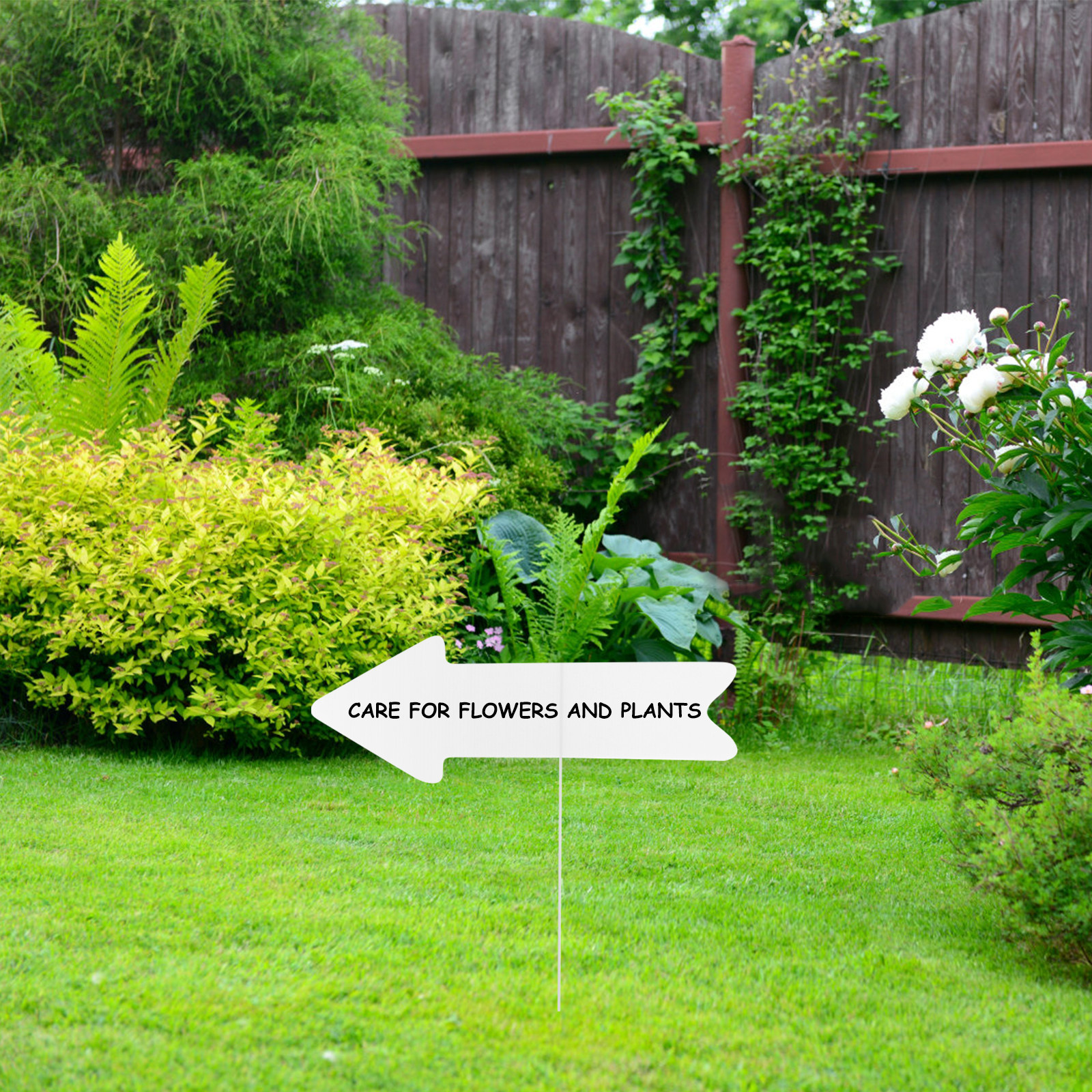 Yard Sign Blank - 5Pcs Blank Yard Signs with Stakes