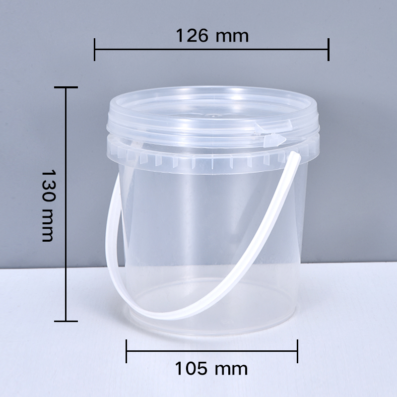 Empty 1L plastic bucket with L - Water Bottle Blank ulasan dan harga