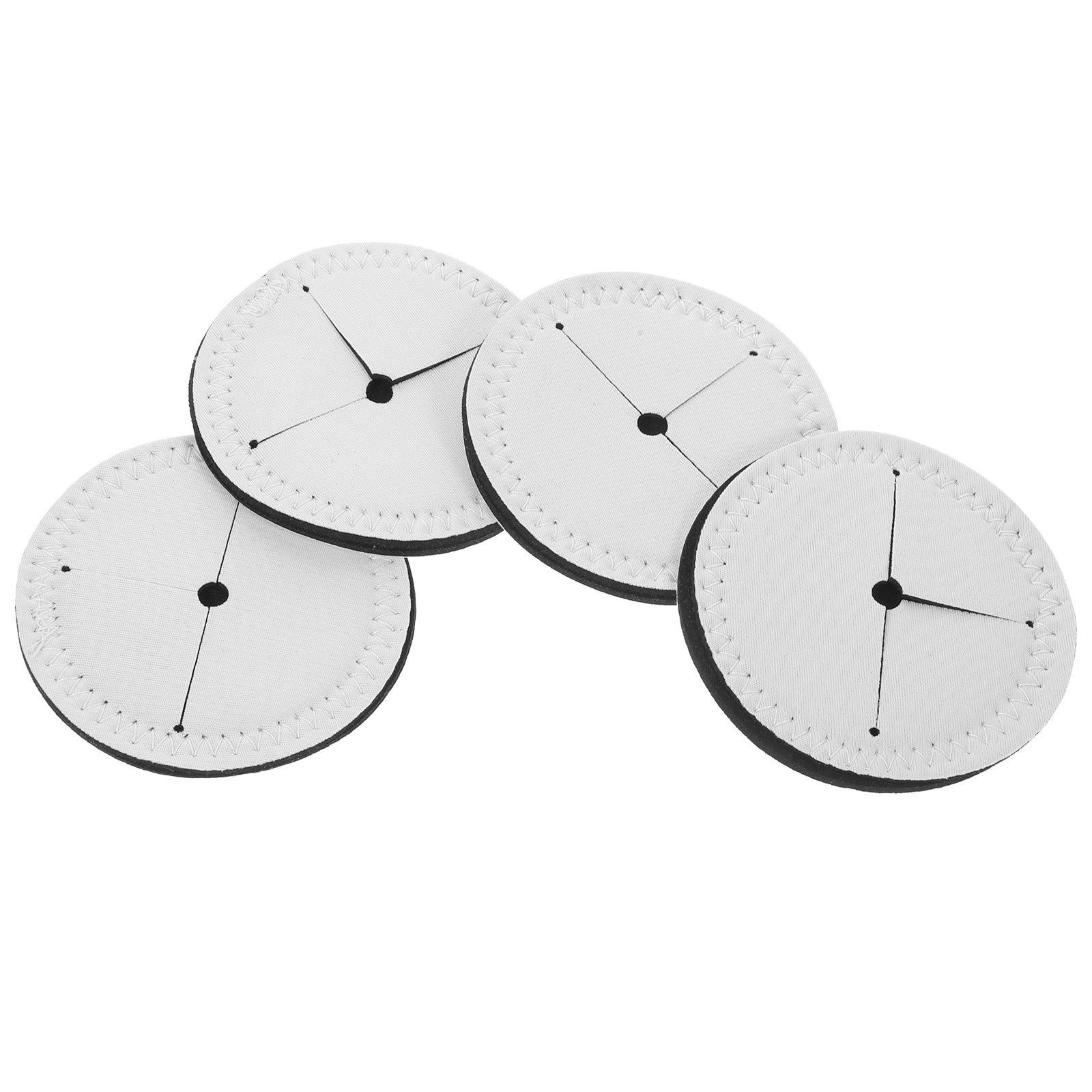 4Pcs DIY Wine Cup Coasters Hea - Coaster Sublimation Blank ulasan dan harga