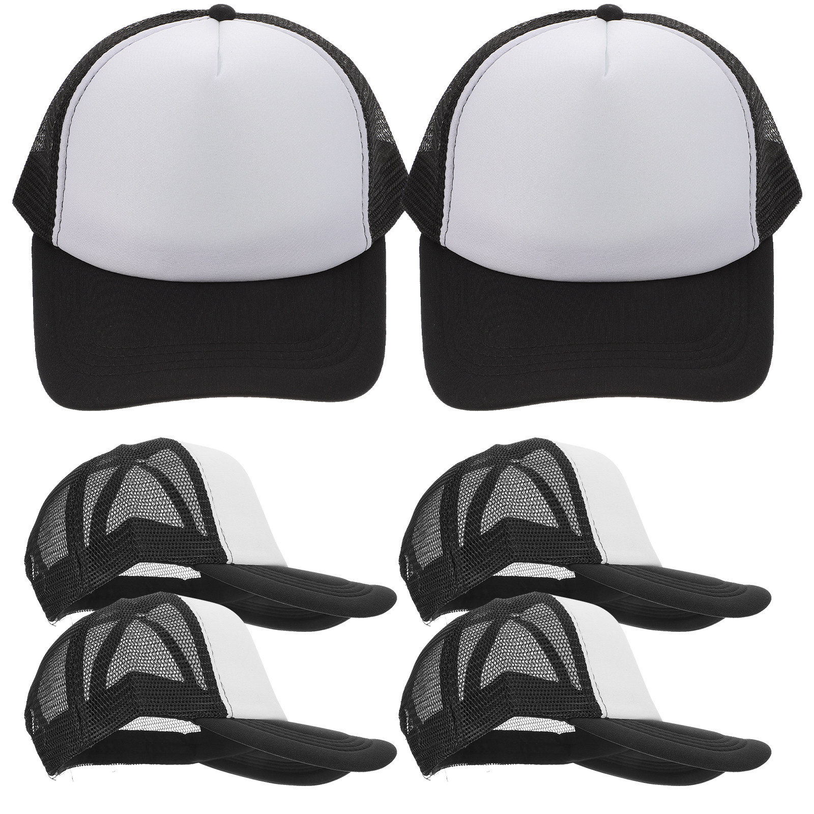 10Pcs DIY Blank Trucker Hat Me - Hat Sublimation Blank ulasan dan harga