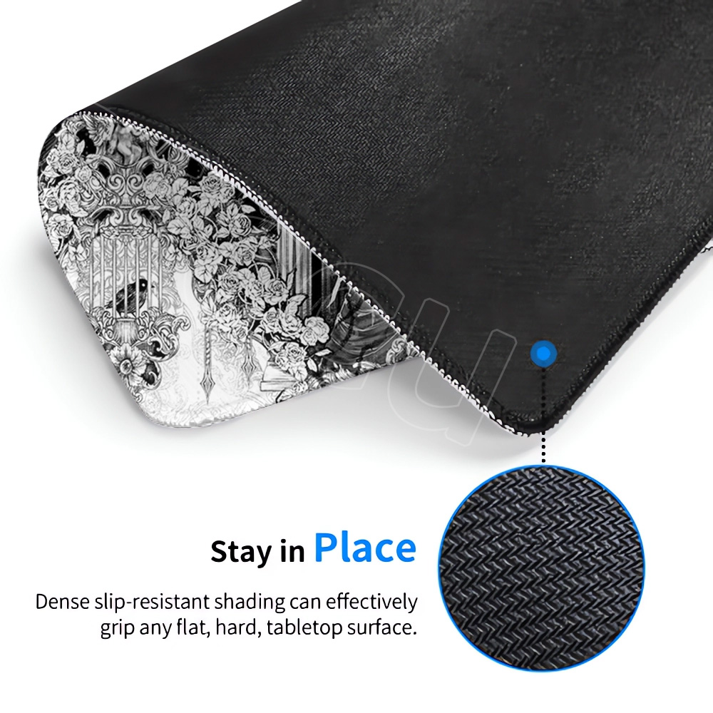 HD Retro European style Gothic - Mouse Pad Blank Sublimation ulasan dan harga