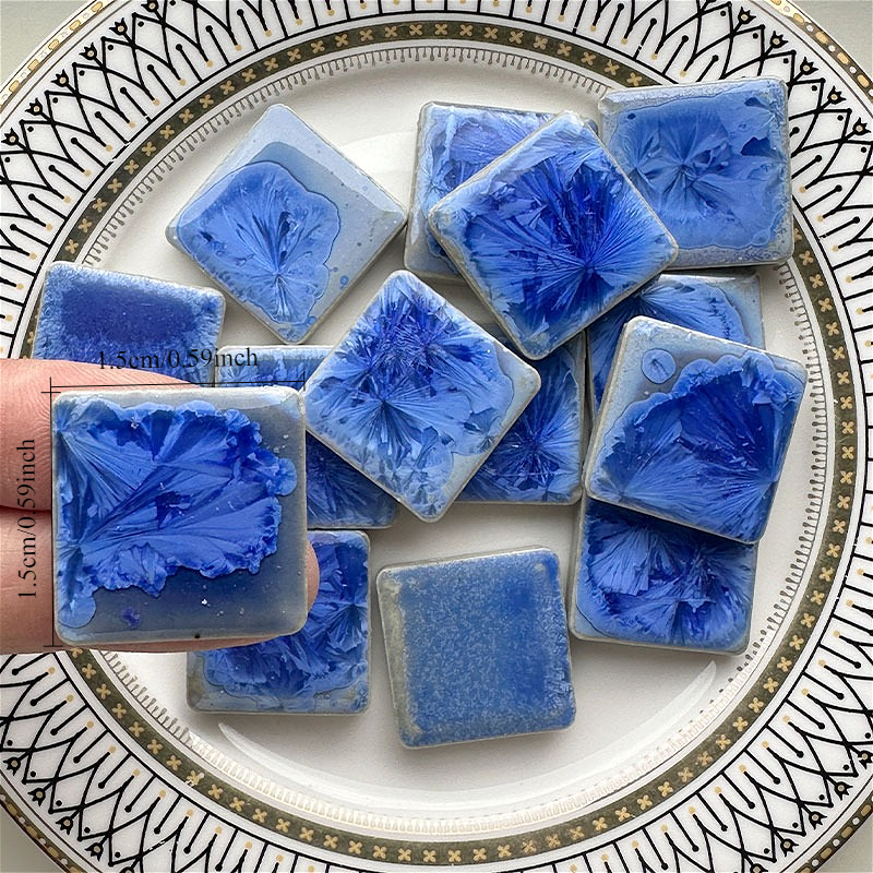 100g DIY Ceramic Mosaic Tiles  - Ceramic Tile Blank ulasan dan harga