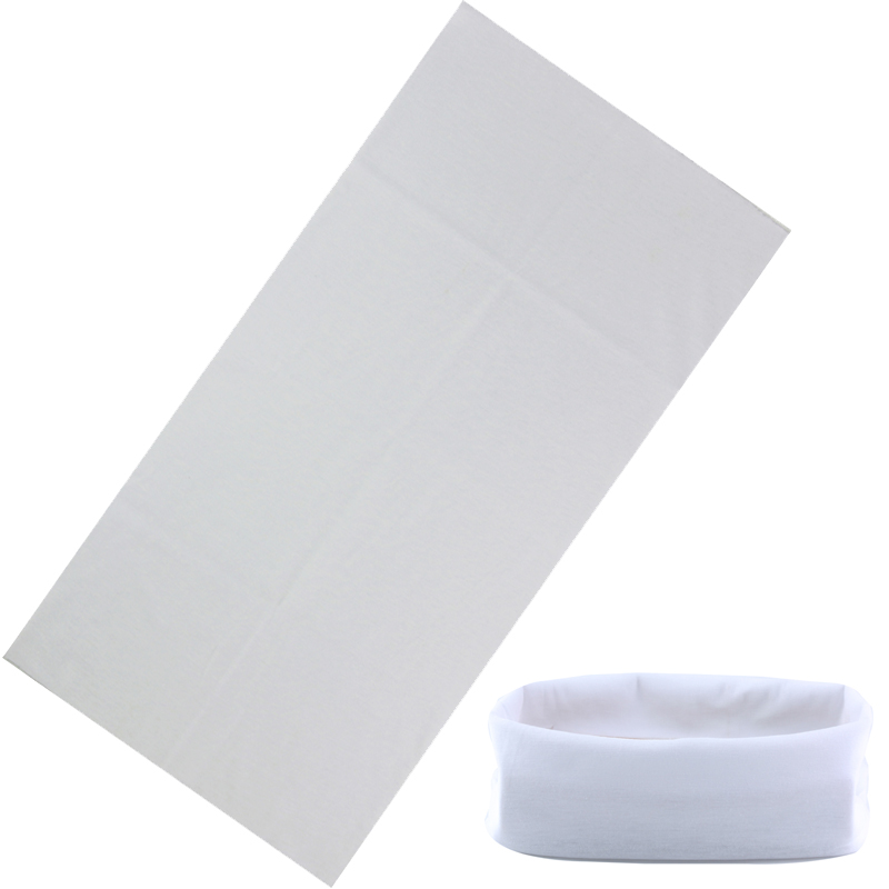Solid Bandana Scarf Headband F - Bandana Blank White ulasan dan harga