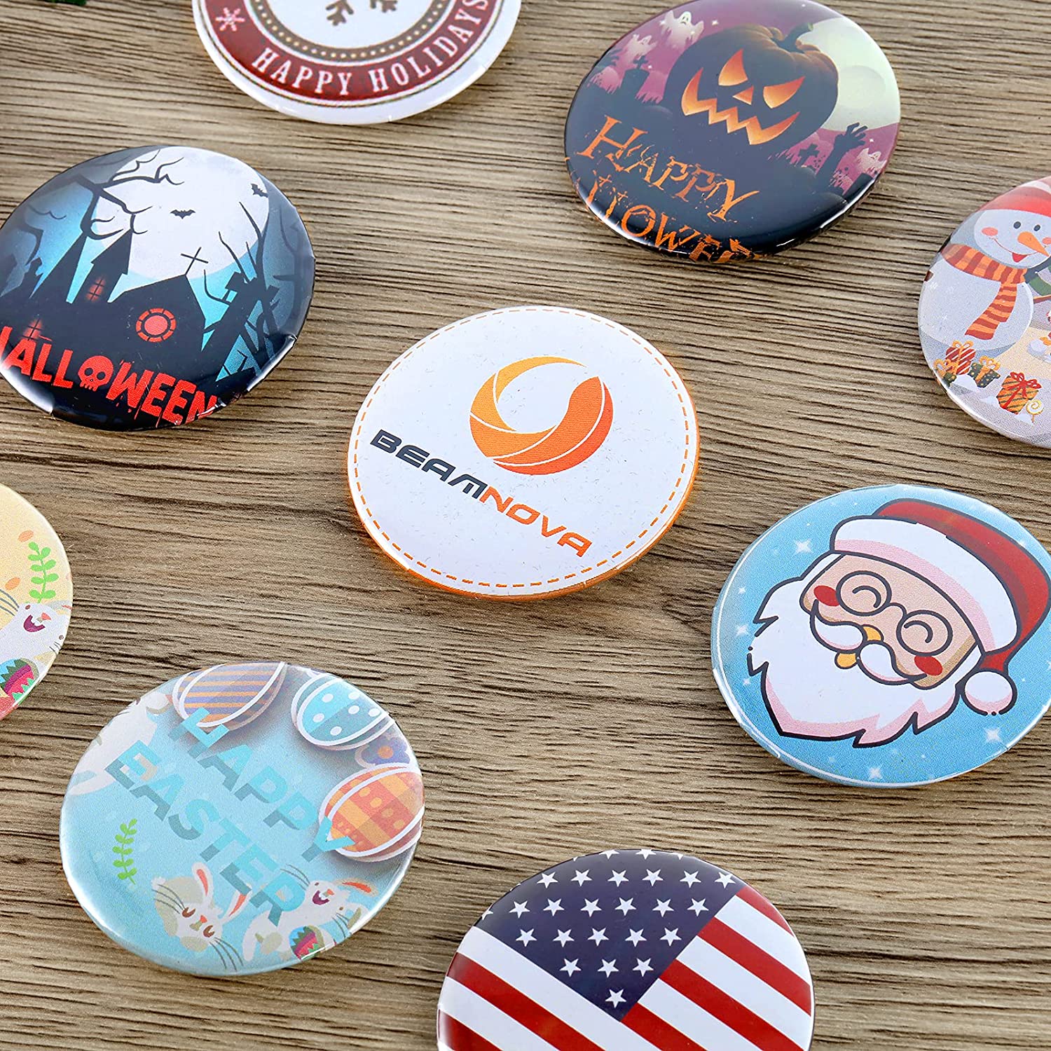 100PCS Metal Back Badge Button - Button Badge Blank ulasan dan harga