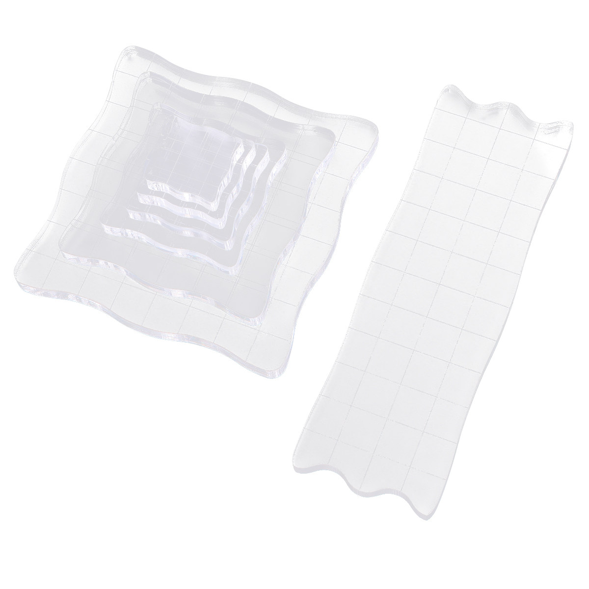 7Pcs Silicone Seal Supplies Ac - Photo Acrylic Block ulasan dan harga