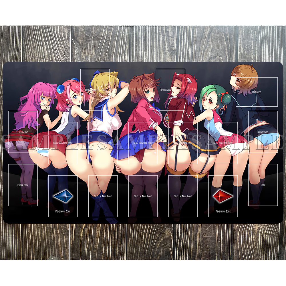 Yu-Gi-Oh 5Ds ARC-V Playmat Gam - Door Mat Blank ulasan dan harga