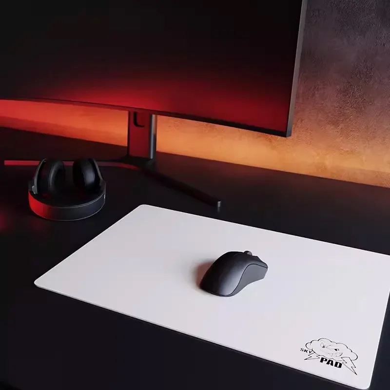 Black And White Glass Mouse Pa - Mouse Pad Blank Sublimation ulasan dan harga