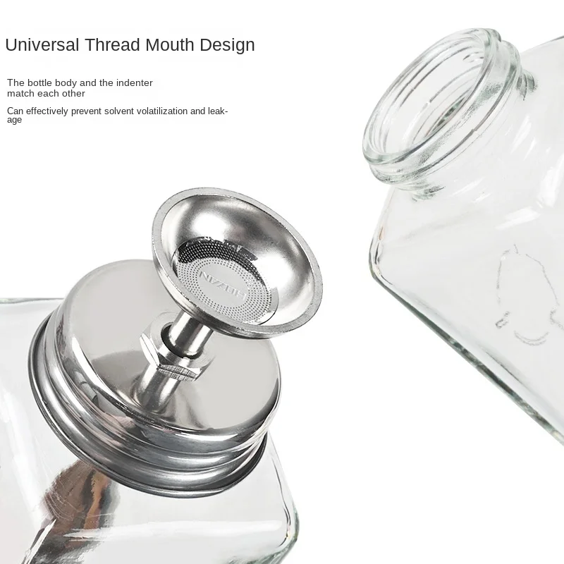 Nail glass bottle press funnel - Water Bottle Blank ulasan dan harga