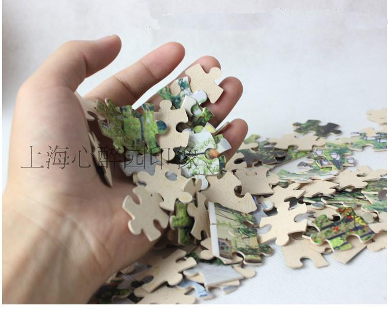 10pcs/lot Sublimation Blank A3 - Puzzle Blank White ulasan dan harga